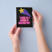 想像の世界で暮らす チラシ (手)