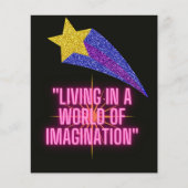 想像の世界で暮らす チラシ (正面)