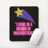 想像の世界で暮らす マウスパッド (マウス)