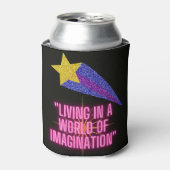 想像の世界で暮らす 缶クーラー (缶正面)