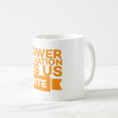 想像の力は無限だ コーヒーマグカップ (正面右)