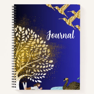 想像の囁き：スパイラルノート ノートブック