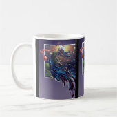 想像の広がり コーヒーマグカップ (左)