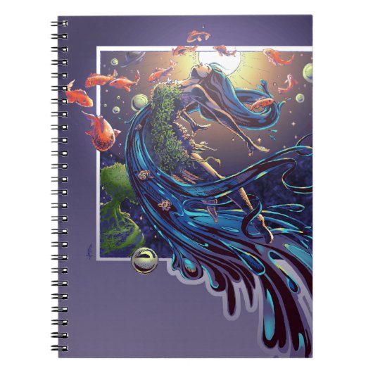 想像の広がり ノートブック (正面)