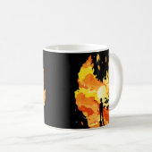 想像の心が揺れる コーヒーマグカップ (正面右)