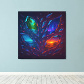想像の断片Surreal Gift Canvas Art キャンバスプリント (インサイチュ (ウッドフロア))