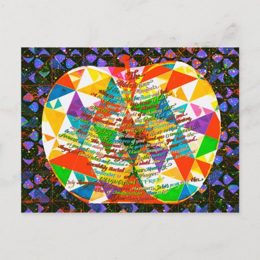 想像の木 ポストカード (正面)