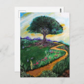 想像の木 ポストカード (正面/裏面)