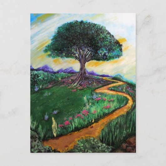 想像の木 ポストカード (正面)