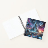 想像の未来: Sci-Fiノートパソコン ノートブック (内部)