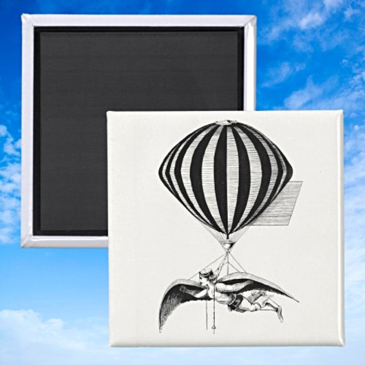 想像の飛行:ヴィンテージ航空主義者 マグネット