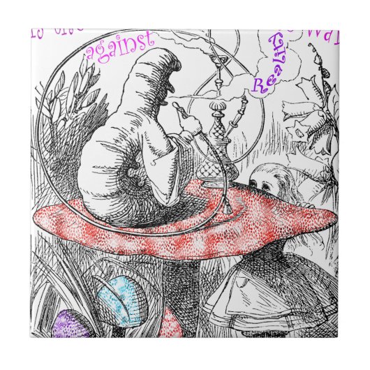 想像は戦争の唯一の武器…です タイル (正面)