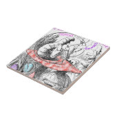 想像は戦争の唯一の武器…です タイル (側面)