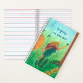 想像は本当に来する、妖精、ジャーナル・ノート ノートブック (内側)