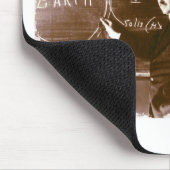 想像は知識より重要です マウスパッド (コーナー)