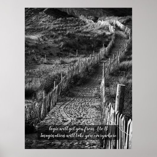 想像は至る所に集まる ポスター (正面)