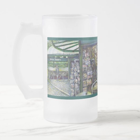 想像もできないようなイメージは？ フロストグラスビールジョッキ (左)