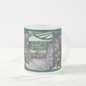 想像もできないようなイメージは？ フロストグラスマグカップ (正面右)