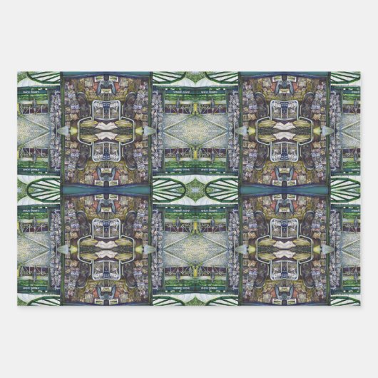 想像もできないようなイメージは? ラッピングペーパーシート (正面3)