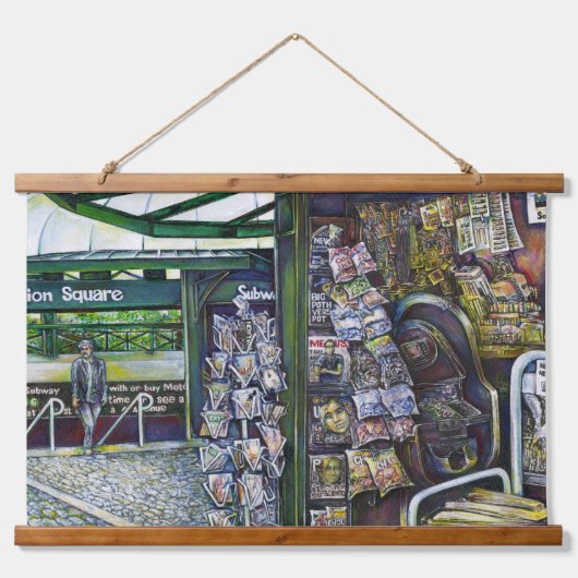 想像もできないようなイメージは？ 吊り下げ型タペストリー (正面)