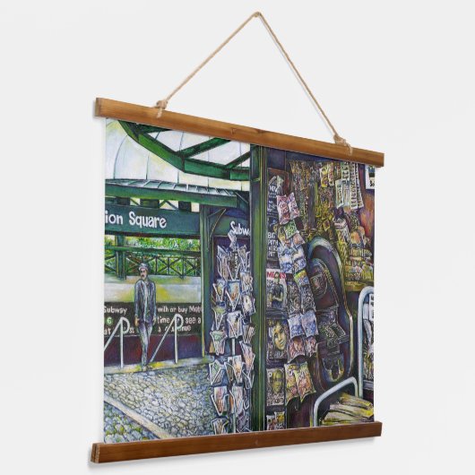 想像もできないようなイメージは？ 吊り下げ型タペストリー (傾斜あり)