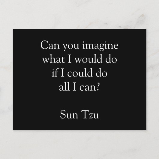 想像やる気を起こさせる ポストカード (正面)