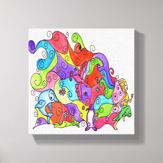 想像を絶する キャンバスプリント (正面)