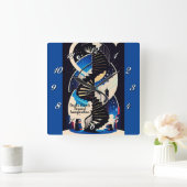 想像を超えて スクエア壁時計 (ホーム)