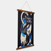 想像を超えて 吊り下げ型タペストリー (傾斜あり)