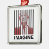 想像バー メタルオーナメント (左)