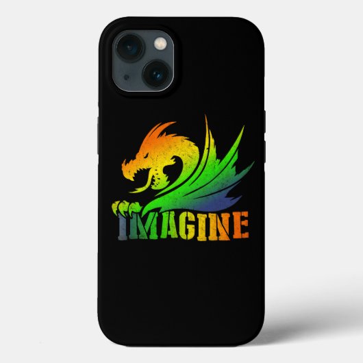 想像ファンタジードラゴン素晴らしスタイル Case-Mate iPhoneケース (裏面)