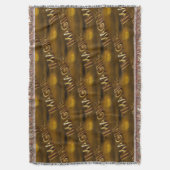 想像ファンタジー感動的模様 スローブランケット (正面縦)