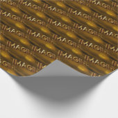 想像ファンタジー感動的模様 ラッピングペーパー (角)