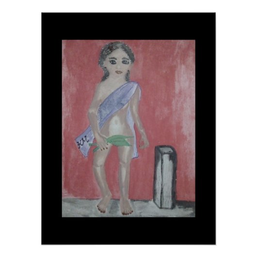 想像ポスターに写る ポスター (正面)