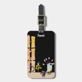 想像上おもしろいの鳥 ラゲッジタグ (正面縦)