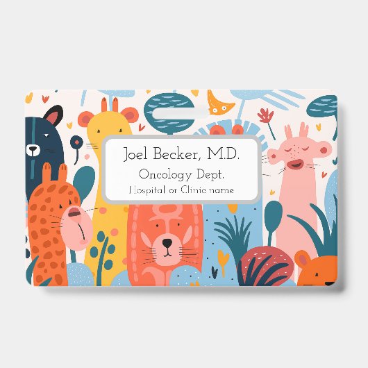 想像上のカラフル群 バッジ (正面)