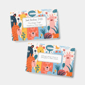 想像上のカラフル群 バッジ (正面＆裏面)