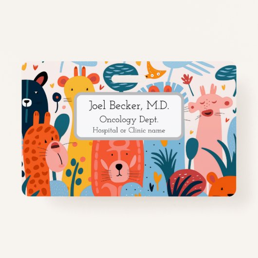 想像上のカラフル群 バッジ (正面)