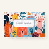 想像上のカラフル群 バッジ (裏面)