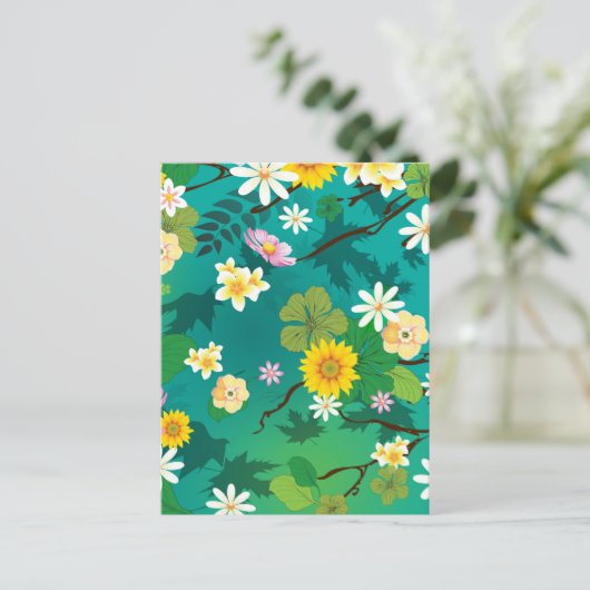 想像上のジャングル1 ポストカード (スタンド正面)