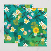 想像上のジャングル1 ポストカード (正面/裏面)