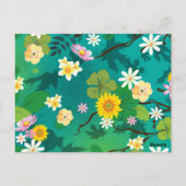 想像上のジャングル1 ポストカード (裏面)