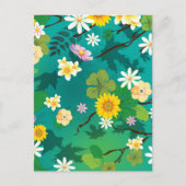 想像上のジャングル1 ポストカード (正面)