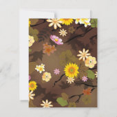 想像上のジャングル3 ノートカード (裏面)