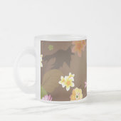 想像上のジャングル3 フロストグラスマグカップ (左)