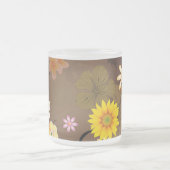 想像上のジャングル3 フロストグラスマグカップ (中央)