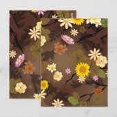 想像上のジャングル3 ポストカード (正面/裏面)