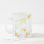 想像上のジャングル4 フロストグラスマグカップ (左)