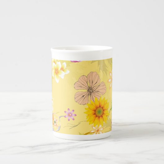 想像上のジャングル5 ボーンチャイナマグカップ (正面)