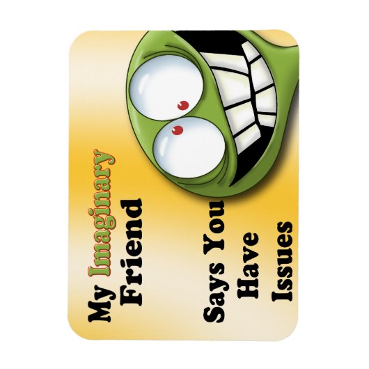 想像上の友人 マグネット (縦)